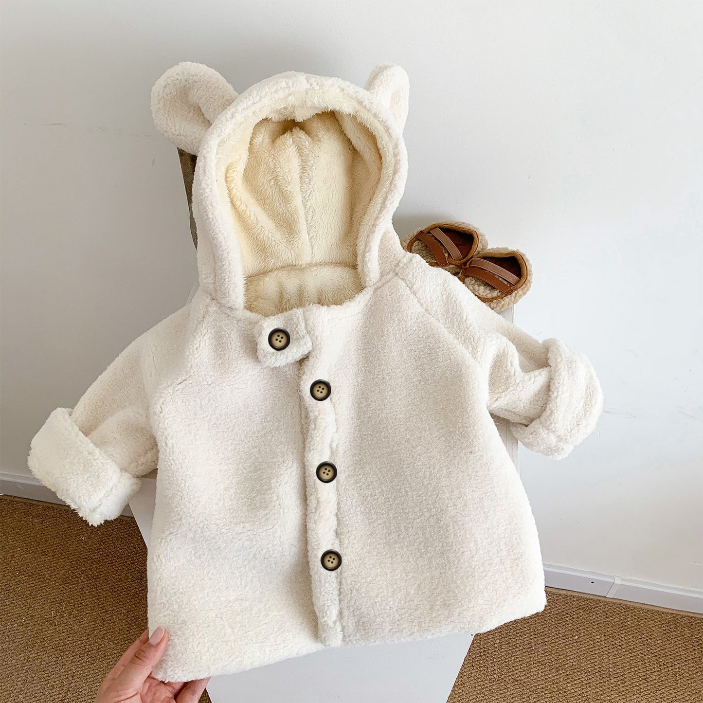 Kapuzenjacke „Knuddelbär“